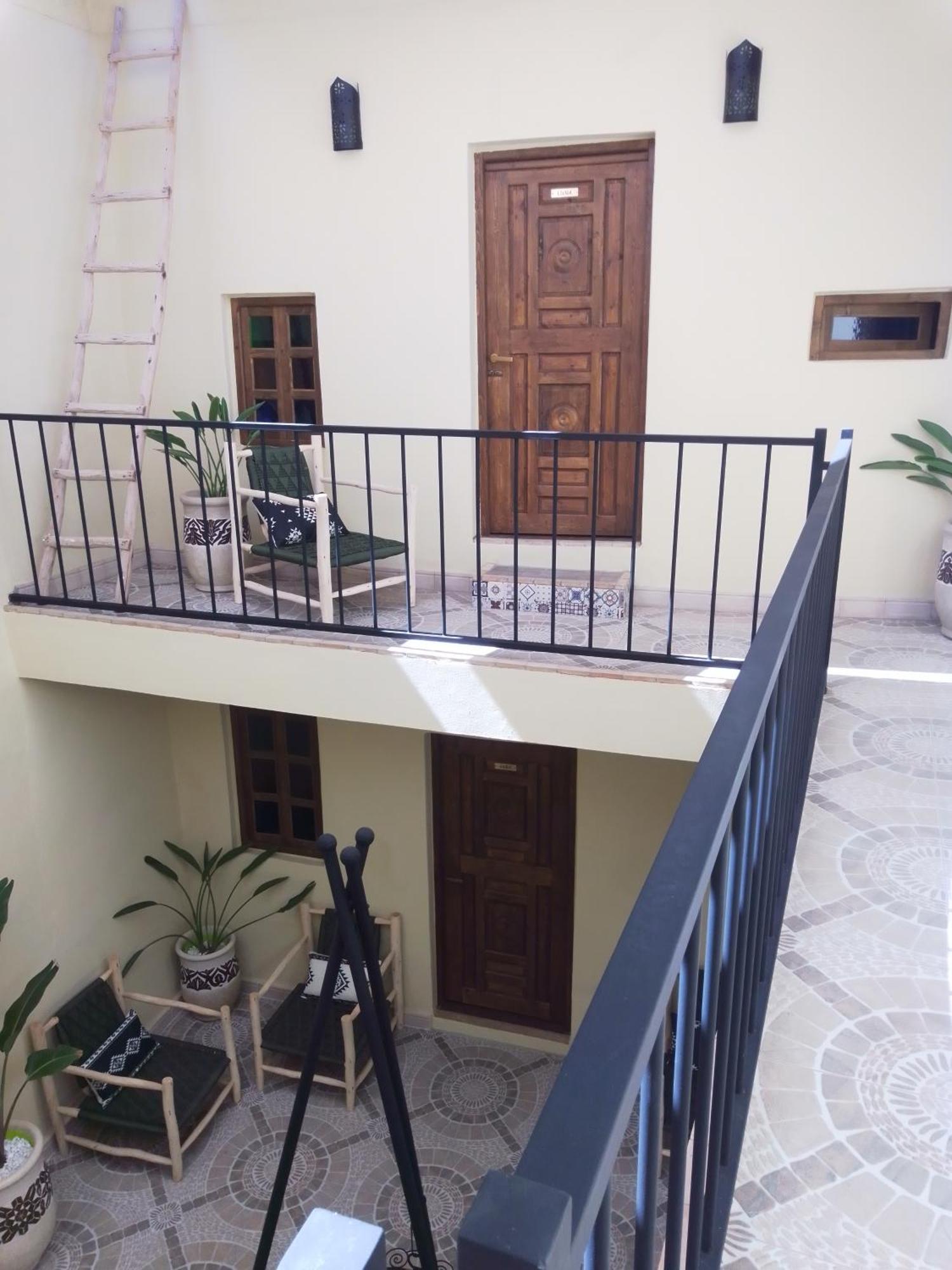 Riad Bouganville Bleu Marrakesh Esterno foto